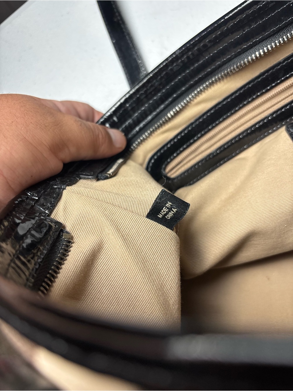 Burberry Tote Bag Nova Check Shoulder Beige - Picture 10 of 14